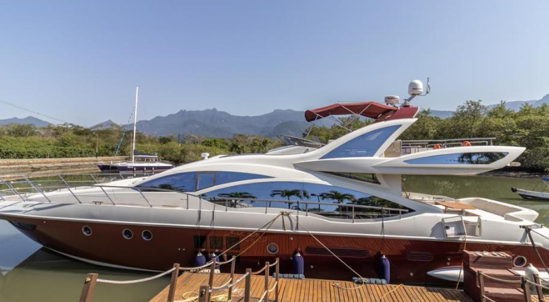 ALUGUEL DE LANCHA AZIMUT 72 S - MANGARATIBA