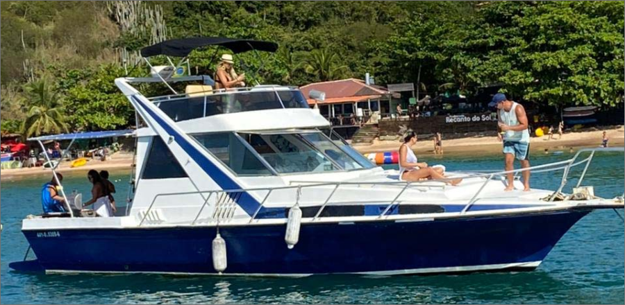 Aluguel de lancha em Búzios- DM 38- 2