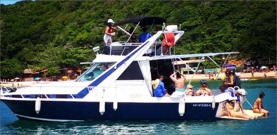 Aluguel de lancha em Búzios- DM 38- 3