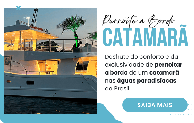 Pernoite à bordo - Catamarã Pernoite à bordo - Catamarã