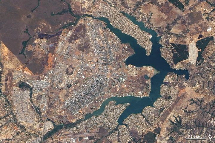 Vista Aérea Lago Paranoá