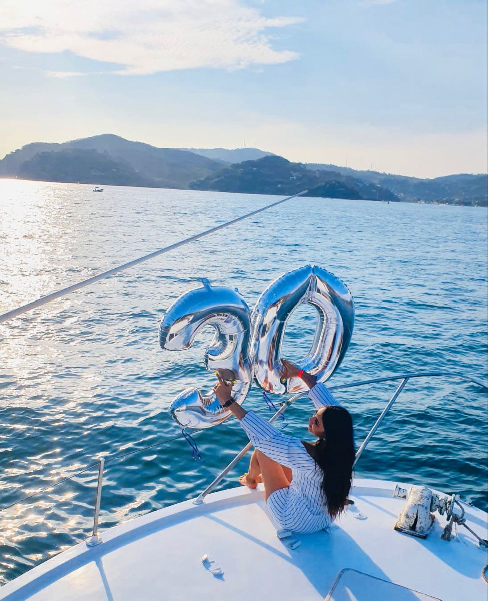 Aniversário em barco