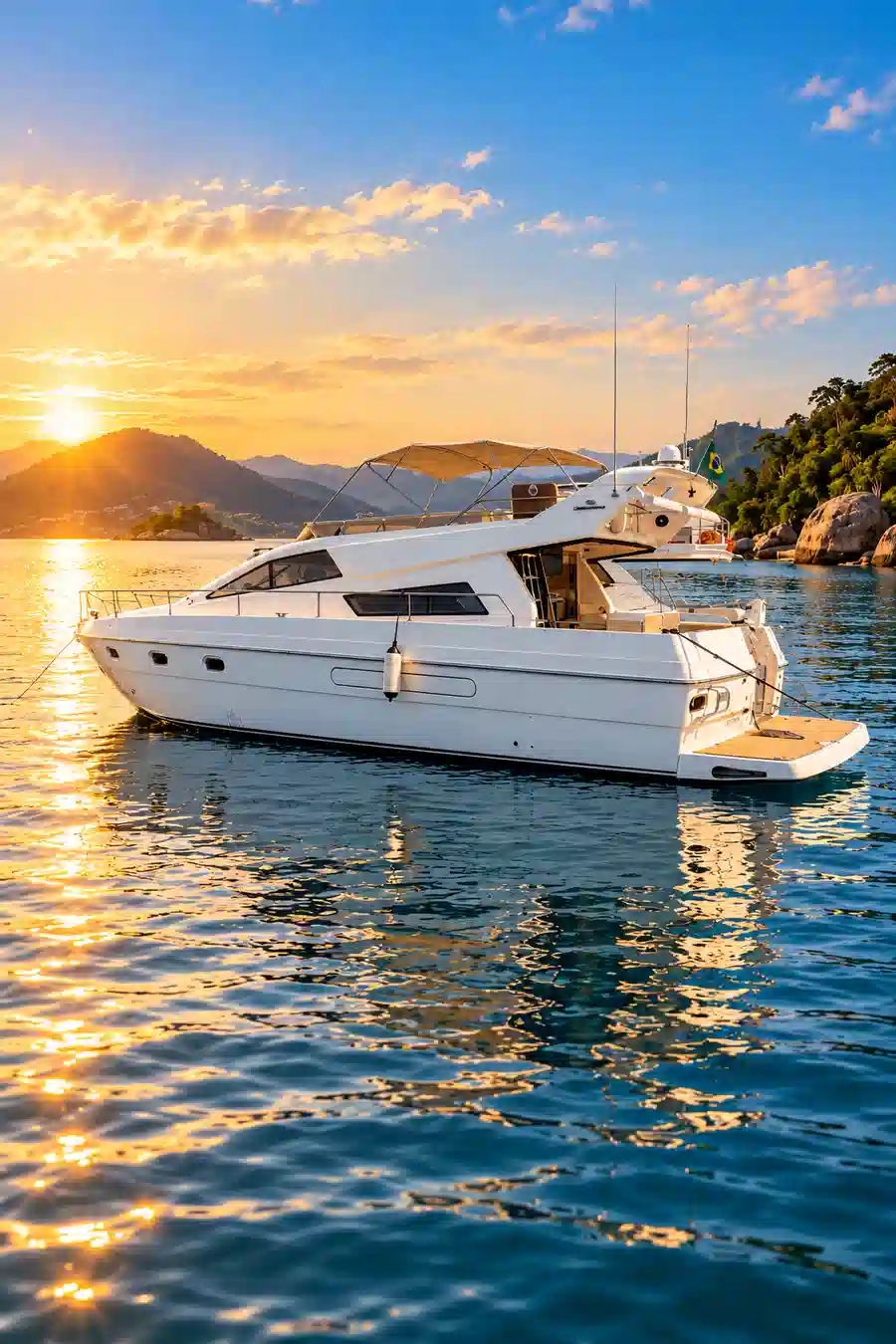 Luxury yacht charter in Brazil